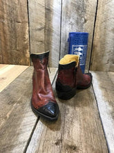 Brown Calf & Gator Women's Flamingo Side Zip 1332 *