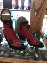 "Red Calf Navy Ostrich " Wing Foxing Flamingo 2423