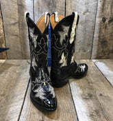 Gator Black & Nat. Ring Lizard Women's "Got Gator Collection" 2431*