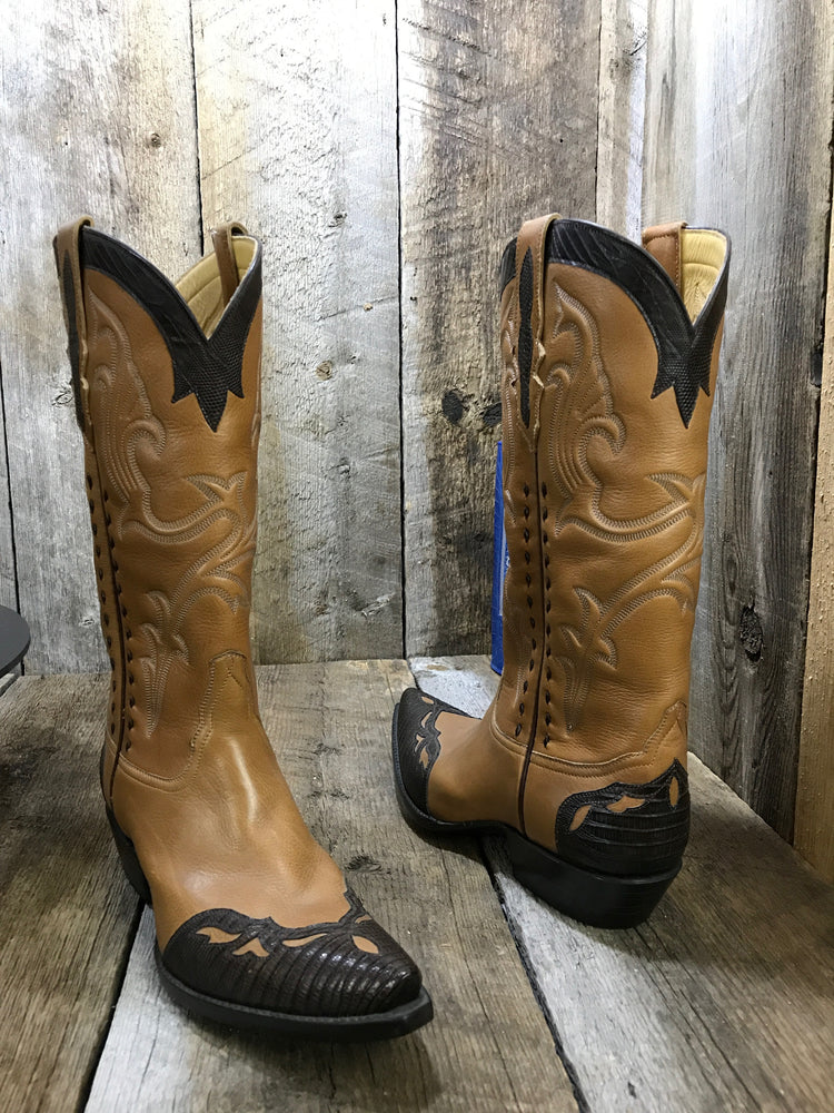 Tan Calf & Lizard Women's Classic 1722