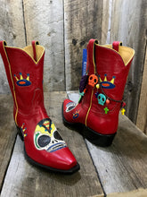 I See You Kangaroo & Skulls Tres Outlaws Classic Boot 1829 *