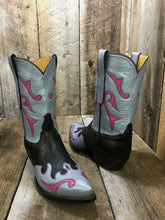 Pearlized & Black Calf Women's Boot 1979