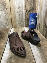Filigree Choco Hand-Tooled Tres Outlaws Mule 2580*