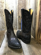 Black & Brown Calf & Lizard Tres Outlaws Men's Classic Boot 4404