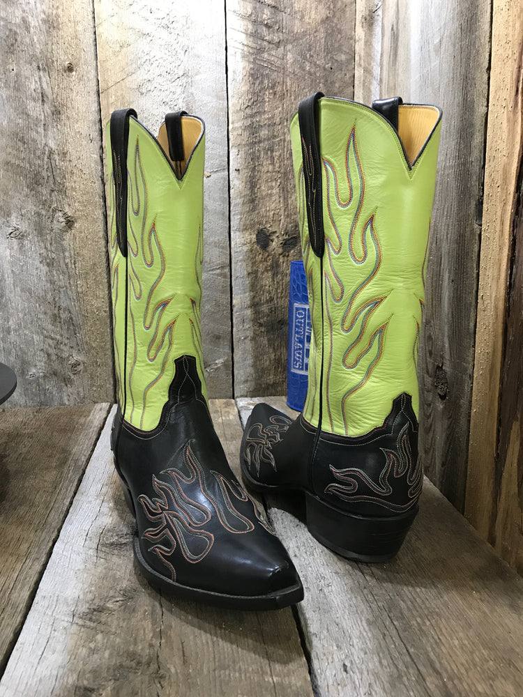 J Crawford's Flames Men's Classic Boot 4050 *