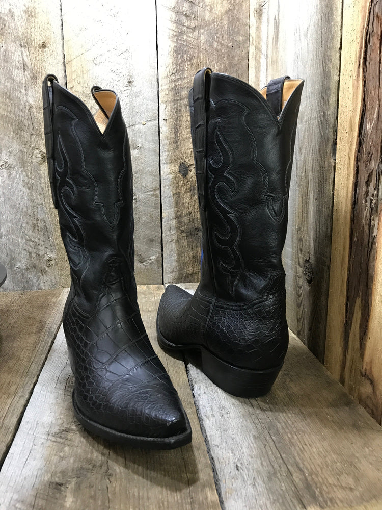 Black Alligator Tres Outlaws Men's Classic Boot 4214