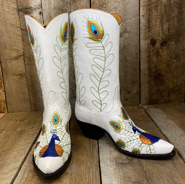 Peacock White & Calf "The Phoenix Collection" 2204