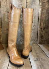 Kangaroo Tan Riding Boots Women's 2441