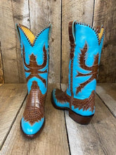 Brazilian Blue & Brw Gator "Top Shelf Design" Women's Classic 1367