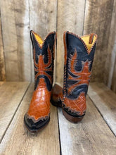 Cognac & Black Gator " Top Shelf Design" 3948*