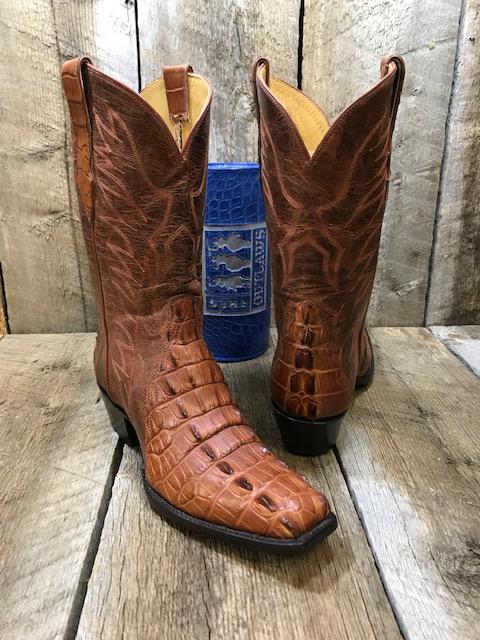 Alligator tail cheap boots