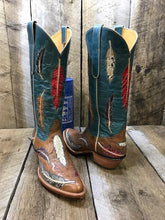 "Fun Feather's" Calf Women's Tall Boot 1640