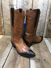 Tan Buffalo & Black Gator Men's Classic 4223