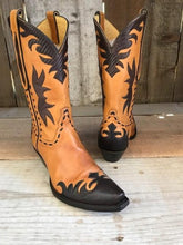 Peanut Calf & Lizard Tres Outlaws Women's Classic Boot 1472@