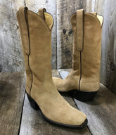 Natural Calf Skin Roughout Falconhead Women's Classic Boot 1206 *