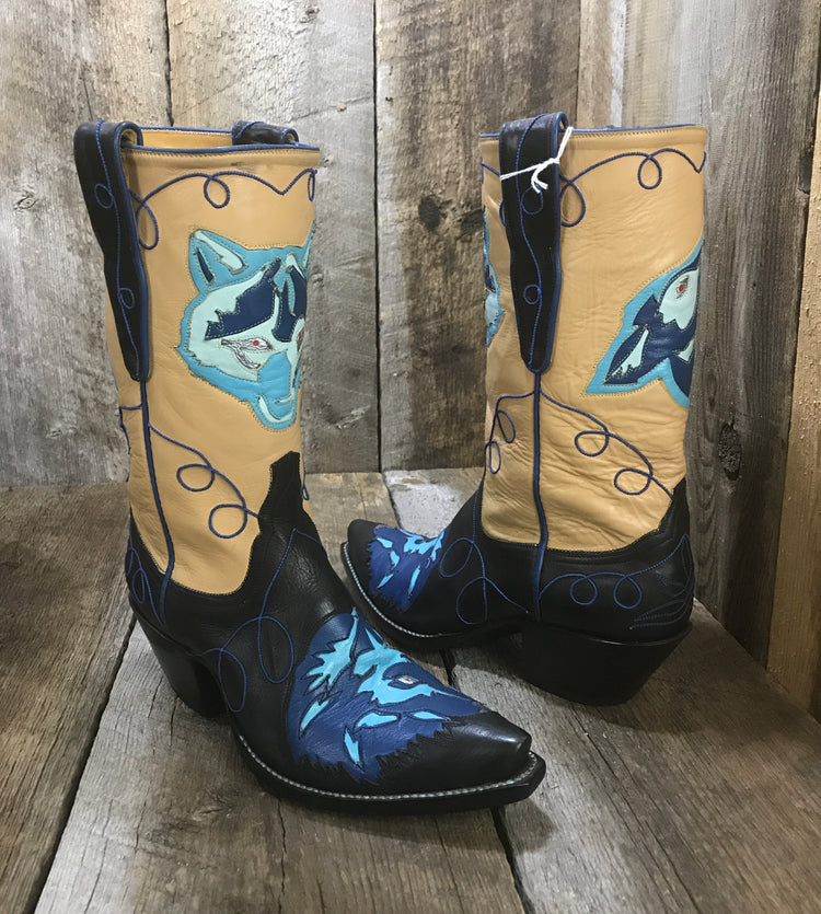 Mr. Wolf " Yellowstone Collection" Tres Outlaws Classic Boot 1436 *