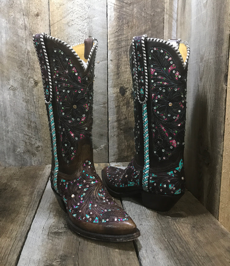 "Gypsy Rose " Gorgeous Bling Falconhead Women's Classic 1560