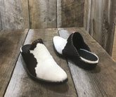 Natural Hair On Black & White Tres Outlaws Mule 1430*