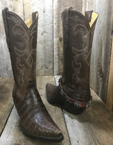 Chocolate Alligator & Kangaroo Women's Classic 1614