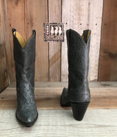 Denim Ostrich Tres Outlaws Women's Classic Boot 1629