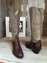 Burgundy Ostrich Leg 1204