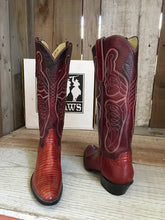 Teju Lizard Burgundy 1303