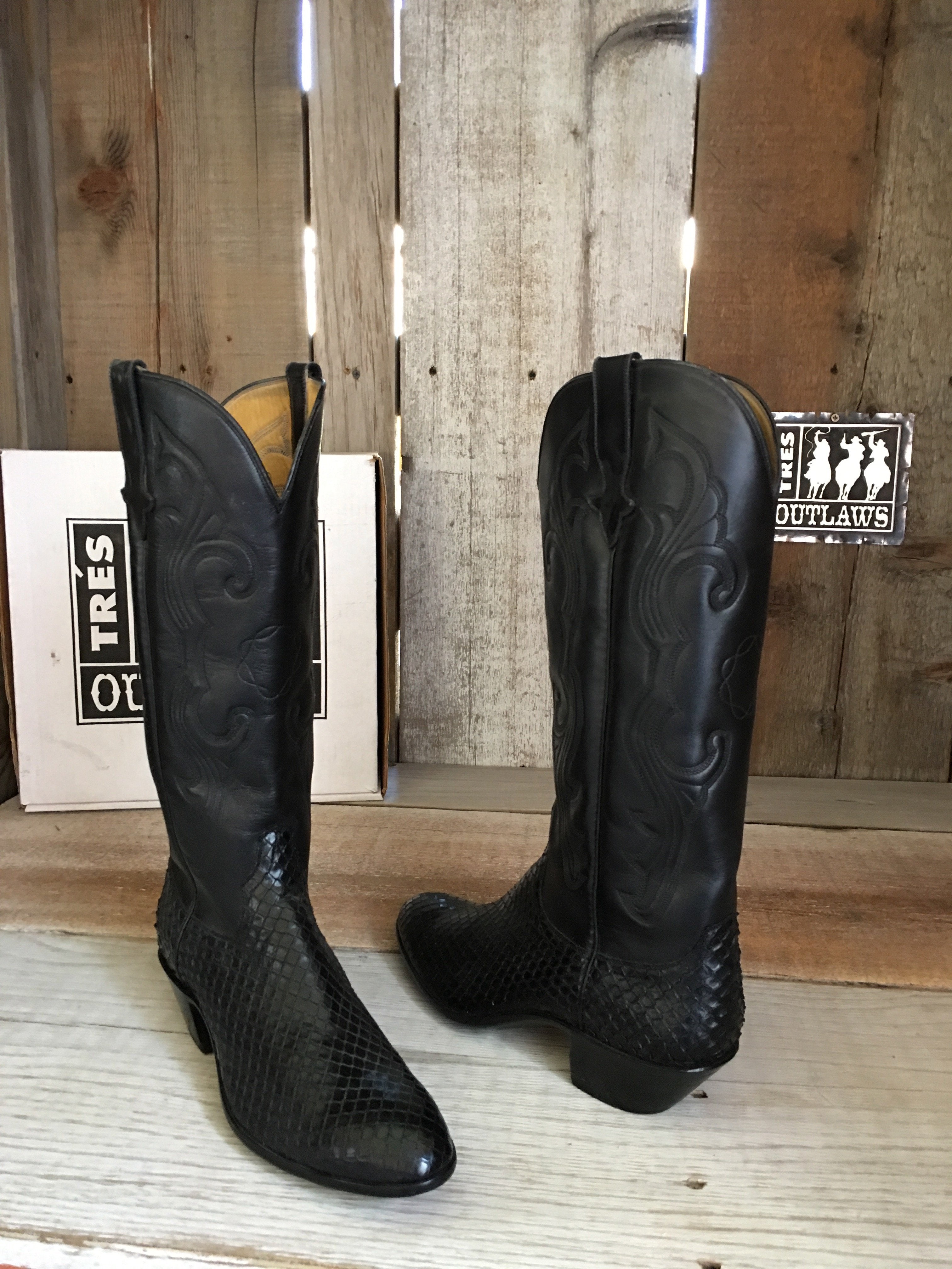 Anaconda cowboy outlet boots