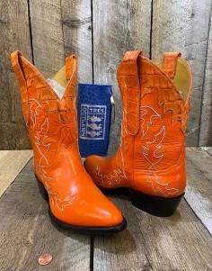 Orange Ruffle Women's Classic Boot 2140