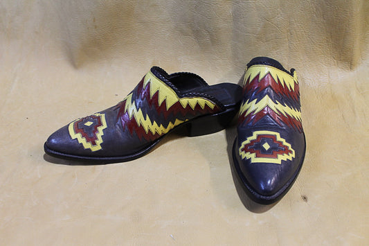 Red and Yellow Calf  Mule 3031