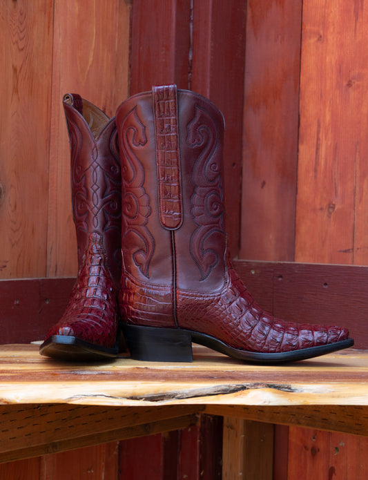 Hornback Burgundy Gator 4-107
