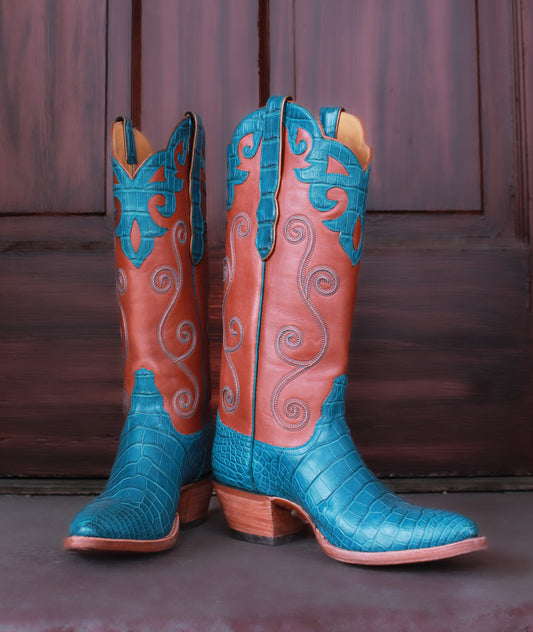 Turquoise Gator 706