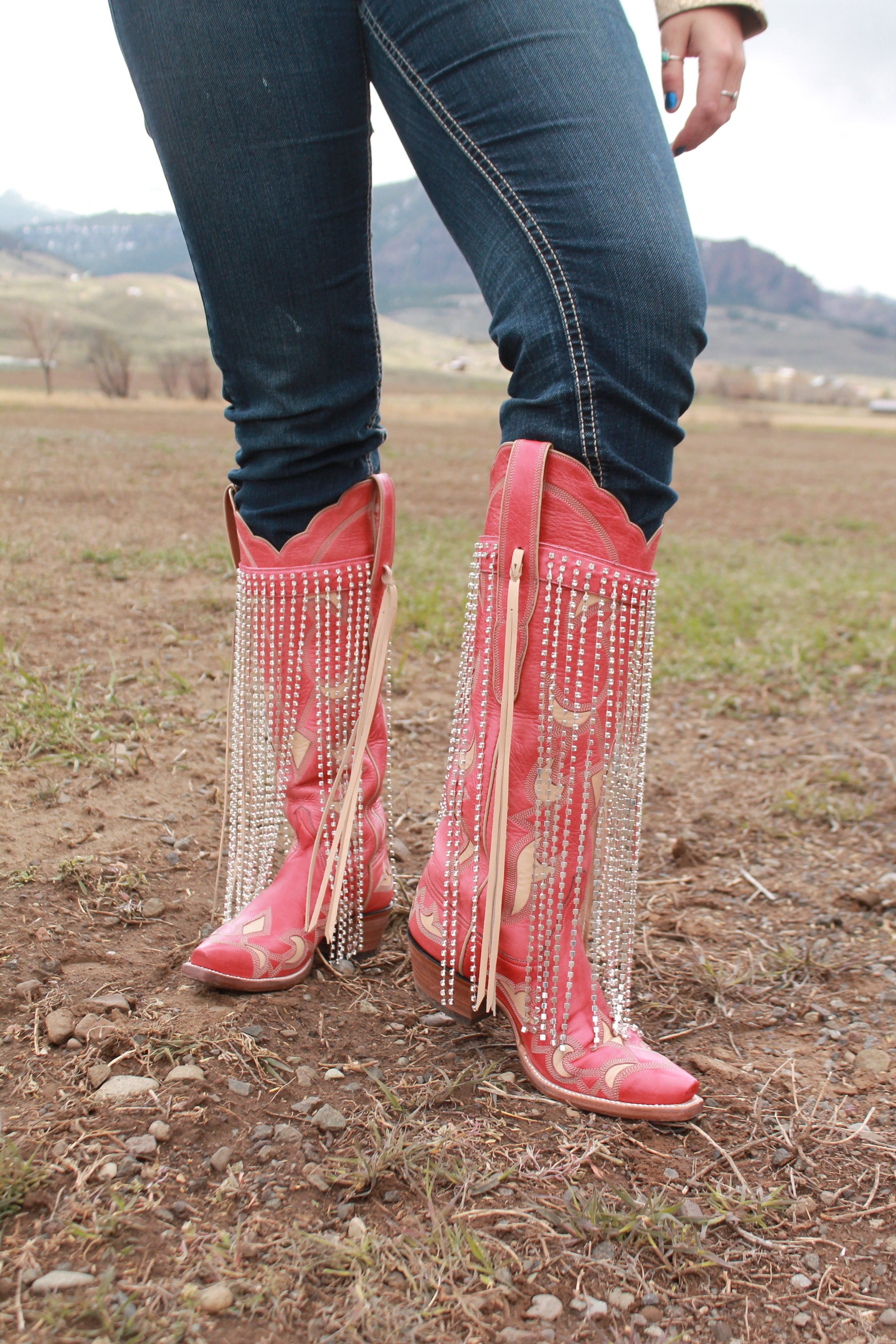 Rhinstone Rodeo Rhinestone Rodeo Dusty Rose and Cream Old El Paso 4-57