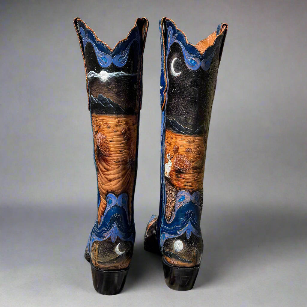 Dessert & Moon Painted Women's Classic Tall 4-84