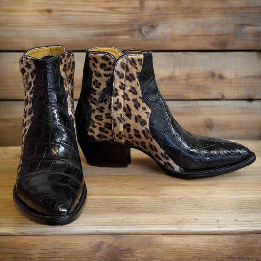 Leopard and Gator Women's Flamingo 813