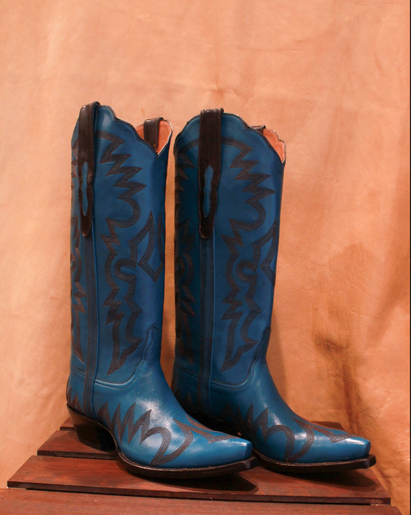 Dark Teal Blue Tall Kangaroo 4-28