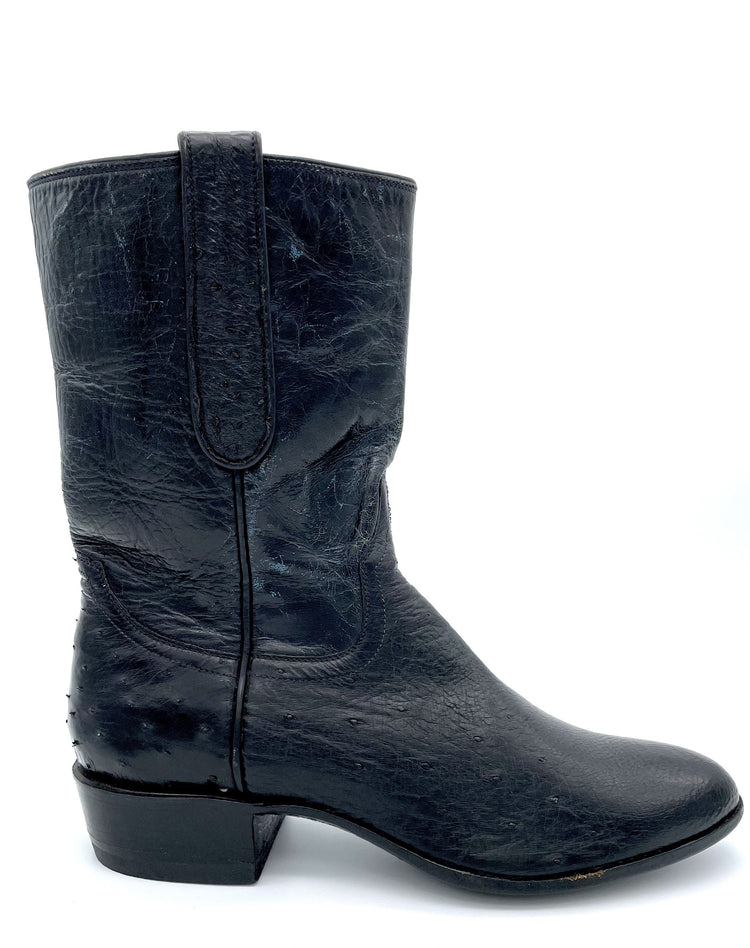 Black Ostrich Tres Outlaws Women's Classic * 302