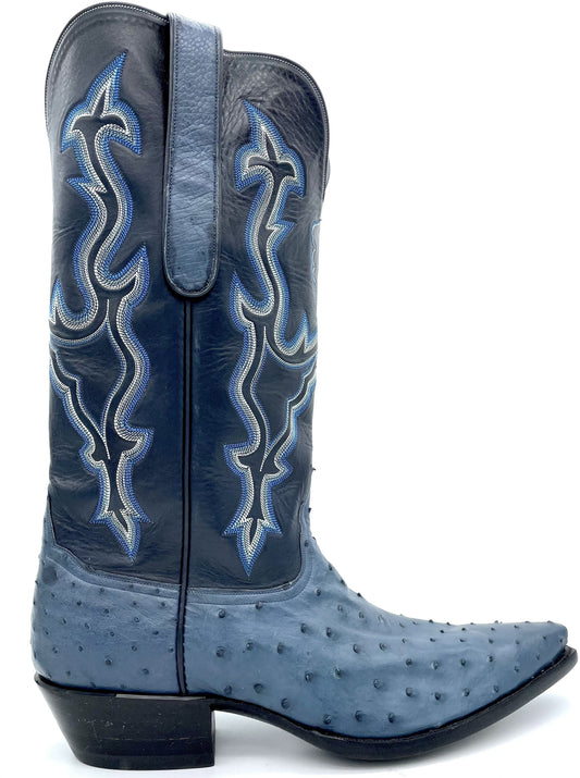 Kangaroo  & Blue Ostrich Tres Outlaws Men's Classic 379