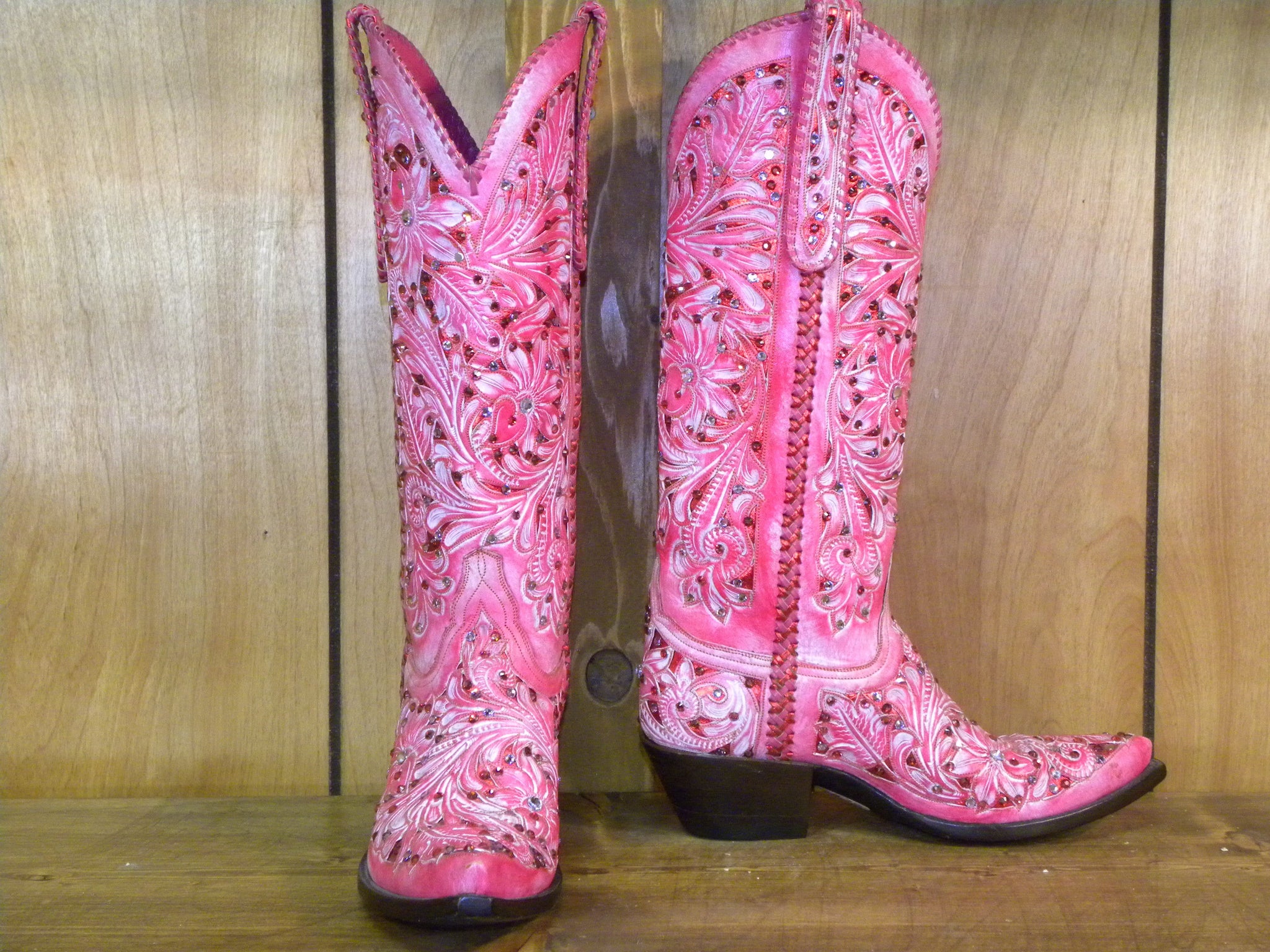 Size 39 Gypsy Boots - Autumn Roses