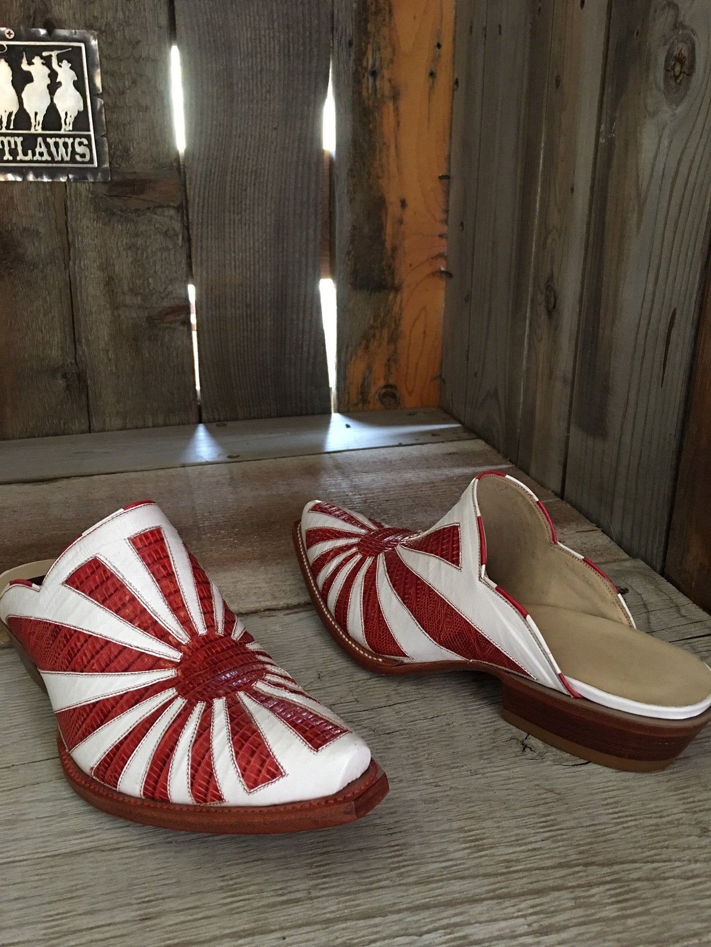 White Kangaroo w/ red tegu  1606
