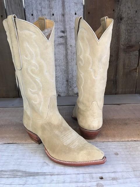 Natural Suede Tres Outlaws Women's Classic Boot 2129@