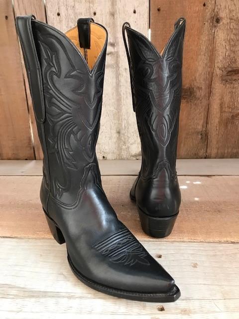 Black French Calf Tres Outlaws Women's Classic  Boot 2503