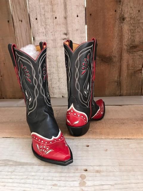 Black & Red Mary Lou Tres Outlaws Women's Classic Boot 2376