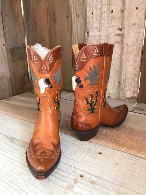 " Arizona " Calf Cacti Tres Outlaws Women's Classic Boot 2392@