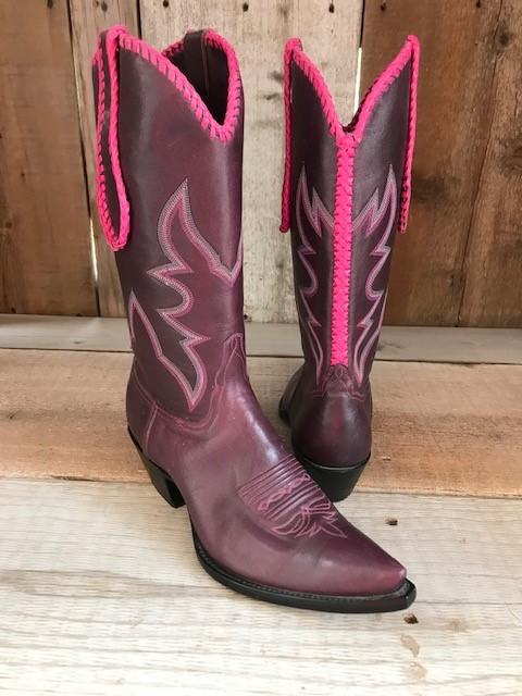 Purple Calf Tres Outlaws Women's Classic Boot 2094