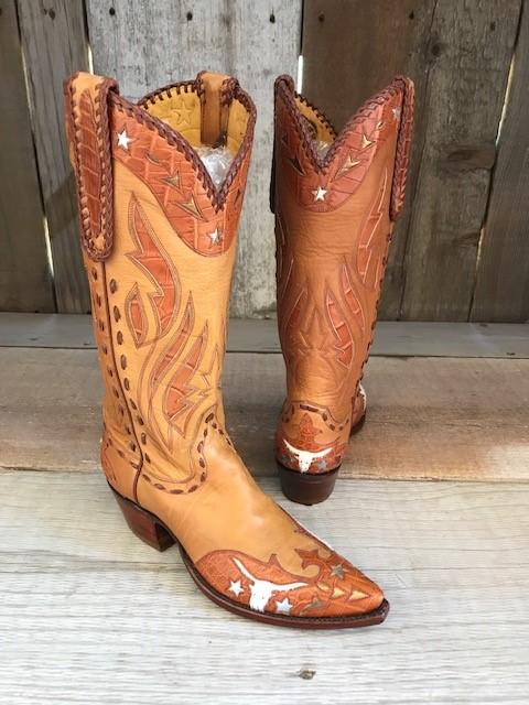 Cover Boot Cognac Tres Outlaws Women's Classic  915@