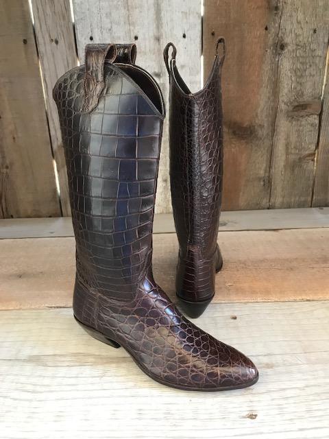 Alligator Brown Tres Outlaws Women's  "Got Gator Collection"  921 @