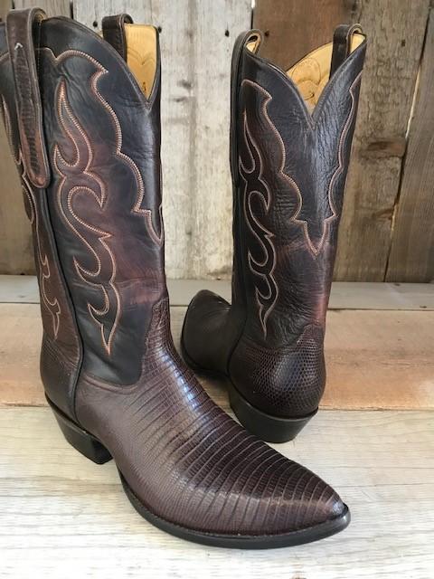 Choco Lizard Tres Outlaws Men's Classic Boot 4132@