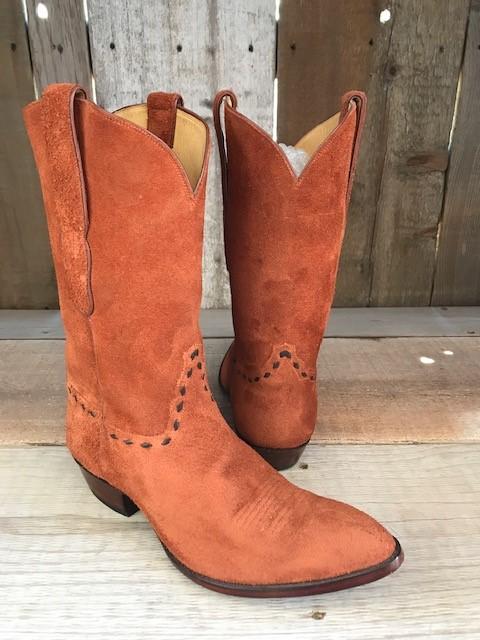 Rust Roughout Tres Outlaws Men's Classic  Boot 4229@