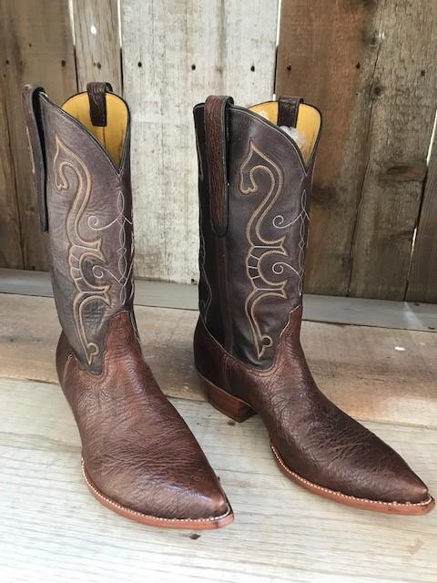 Buffalo Choco   Seamless Tres Outlaws Men's Classic Boot 4243@