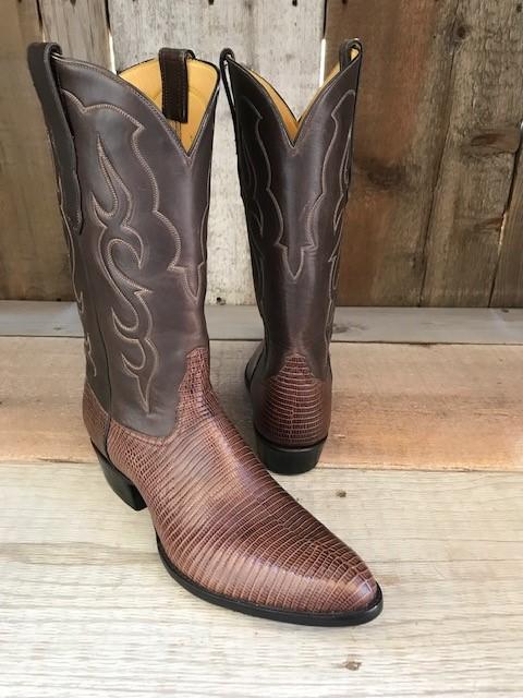Choco  Lizard Tres Outlaws Men's Classic Boot 4323@